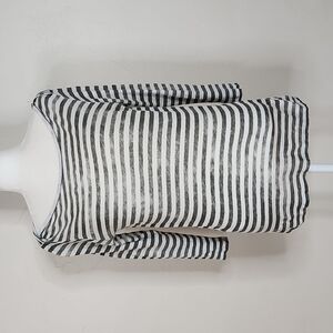 Majestic Paris for Neiman Marcus Bateau Neck French Striped‎ Tee Size Small